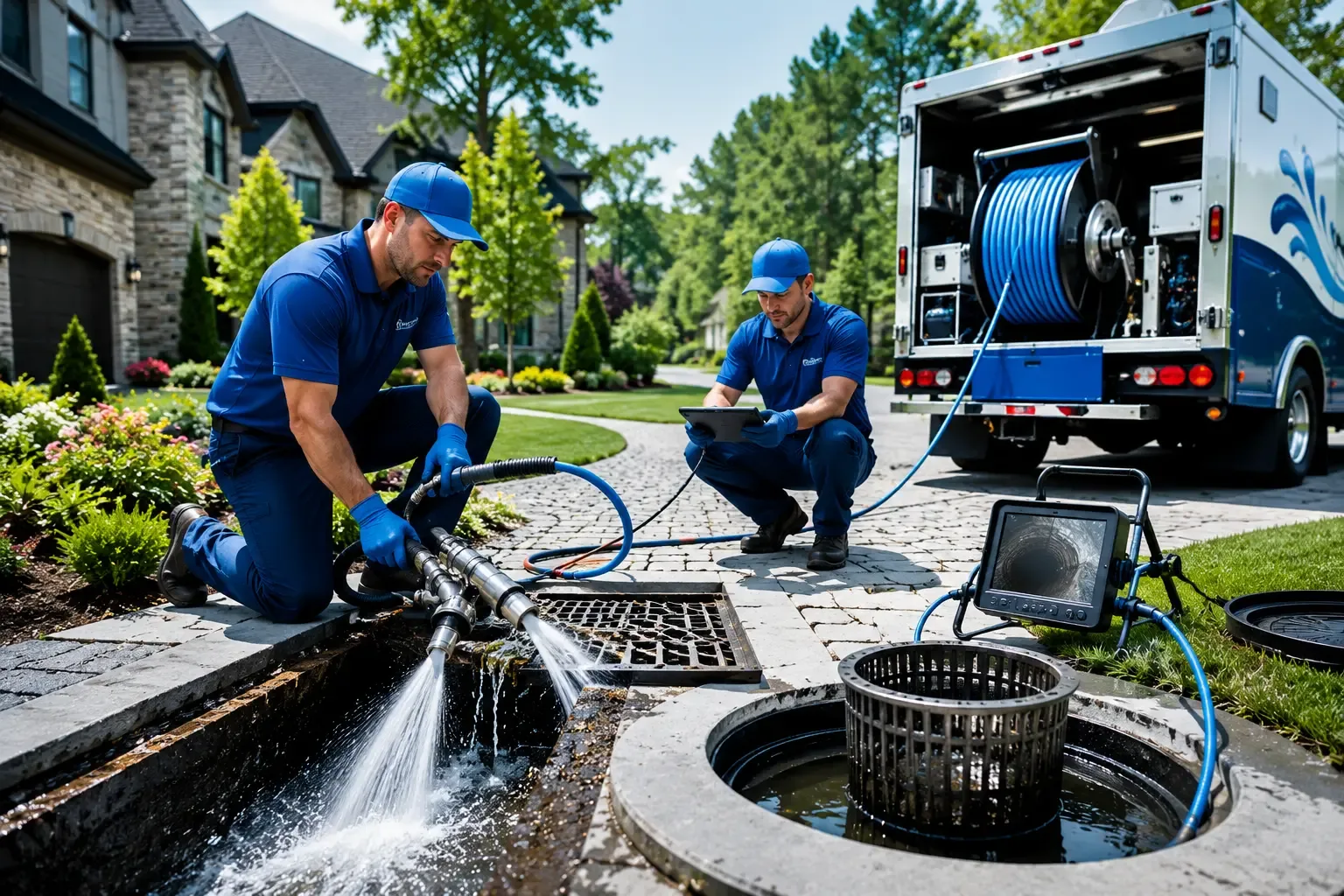 Local outdoor drain cleaning professionals in Aurelia, IA