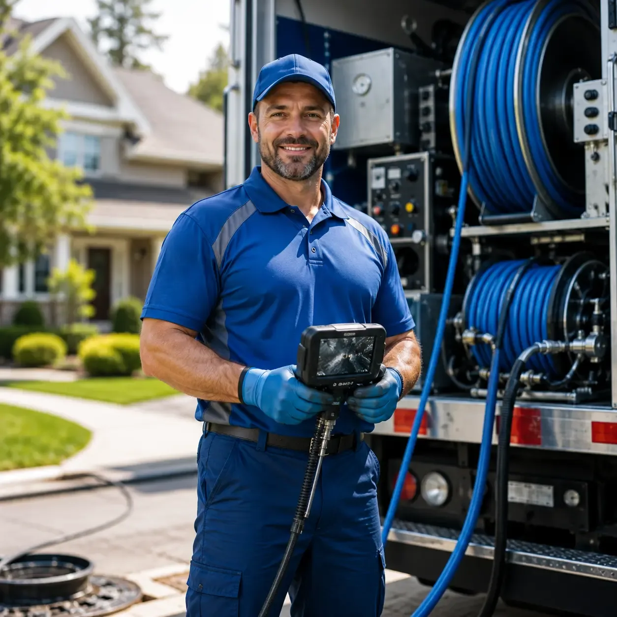 Local outdoor drain cleaning specialists in Aurelia, IA